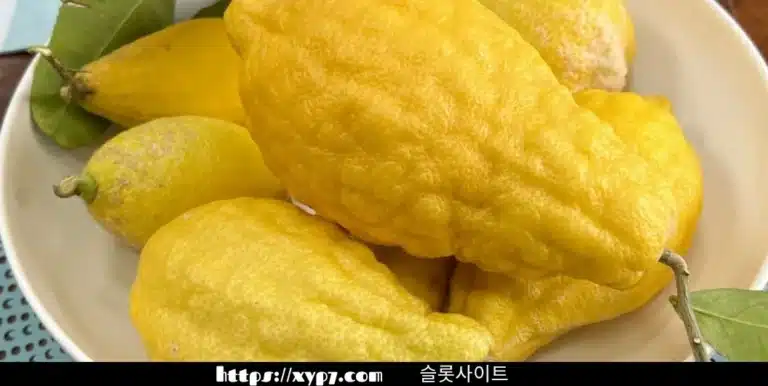 Facts About Etrog Fruit